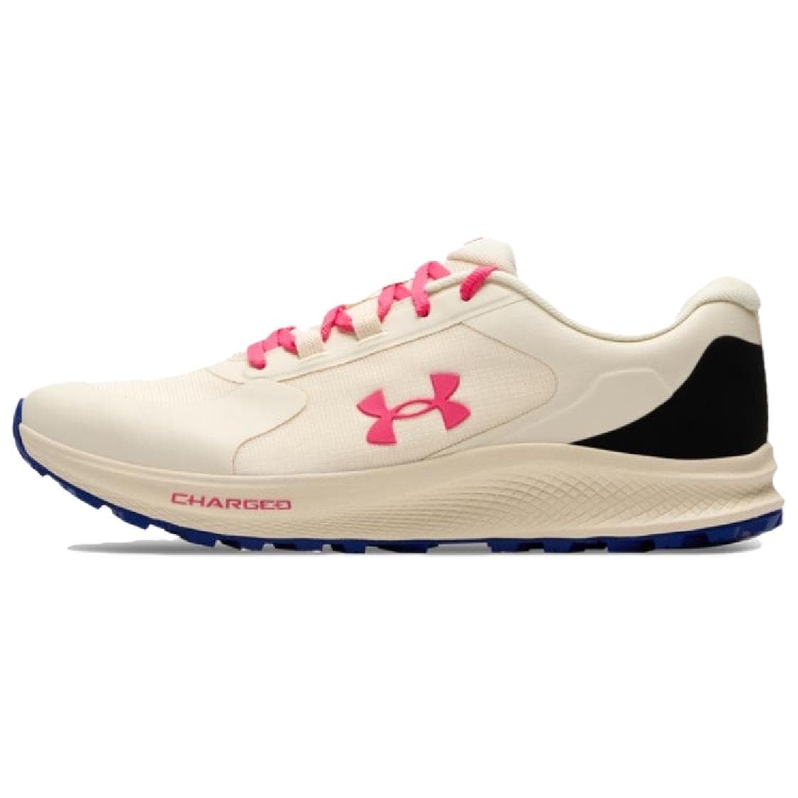 Under Armour Charged Bandit Trail 3 Fashion Comfortable Breathable Low-Top Running Shoes Men's Butter White