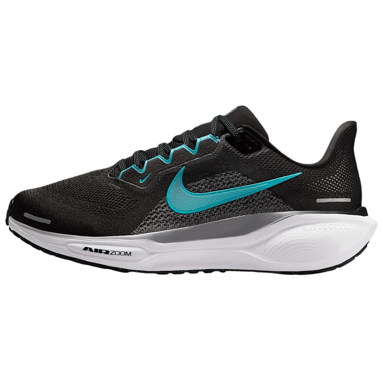 Nike Pegasus 41 Anti Slip Wear Resistant Low Top Casual Running Shoes Men's Black