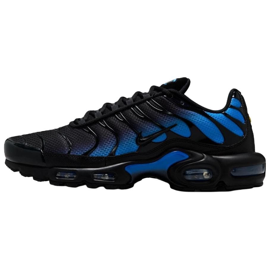 Nike Air Max Plus Comfortable Fit Running Shoes Unisex Black Blue