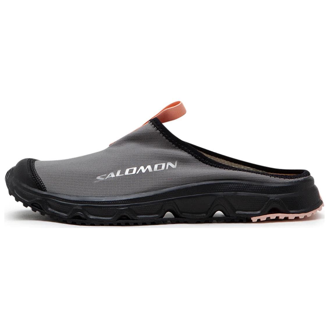 SALOMON RX Slide 3.0 Odor Resistant Slip Resistant Wrap toe Slippers Unisex Gray Black