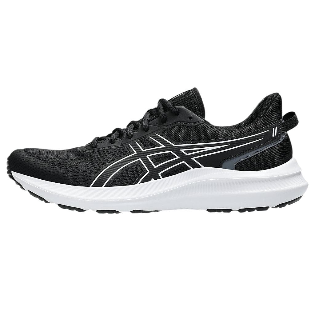Asics Abrasion-Resistant Low-Top Running Shoes Men's Black White