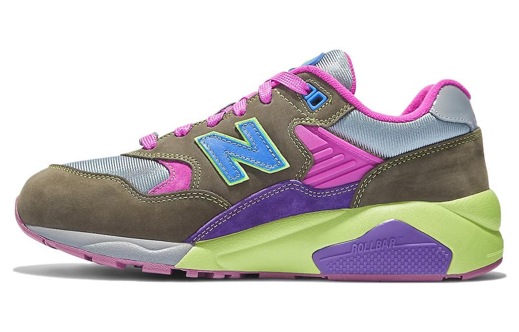 New Balance 580 Stray Rats Khaki Purple