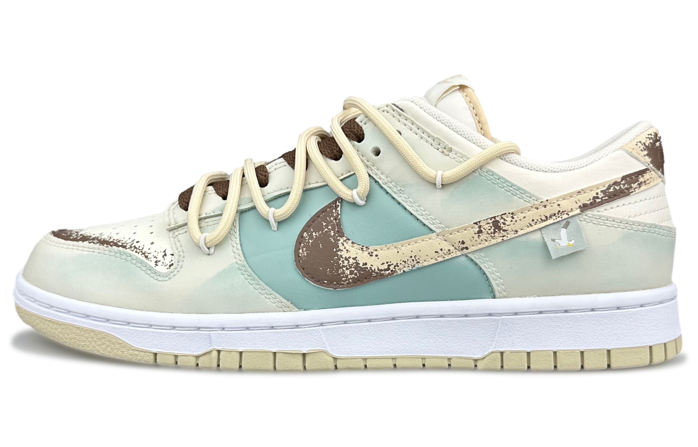 Nike Dunk Skateboard Shoes Men Low-Top Beige
