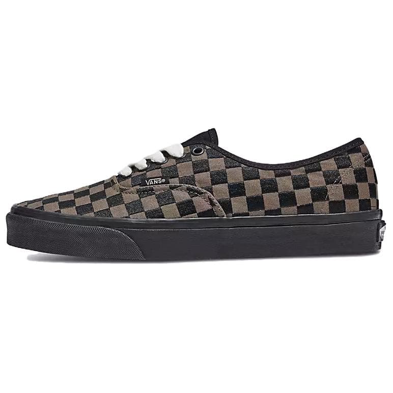 Authentic Vans 'Embroidered Checkerboard Black'