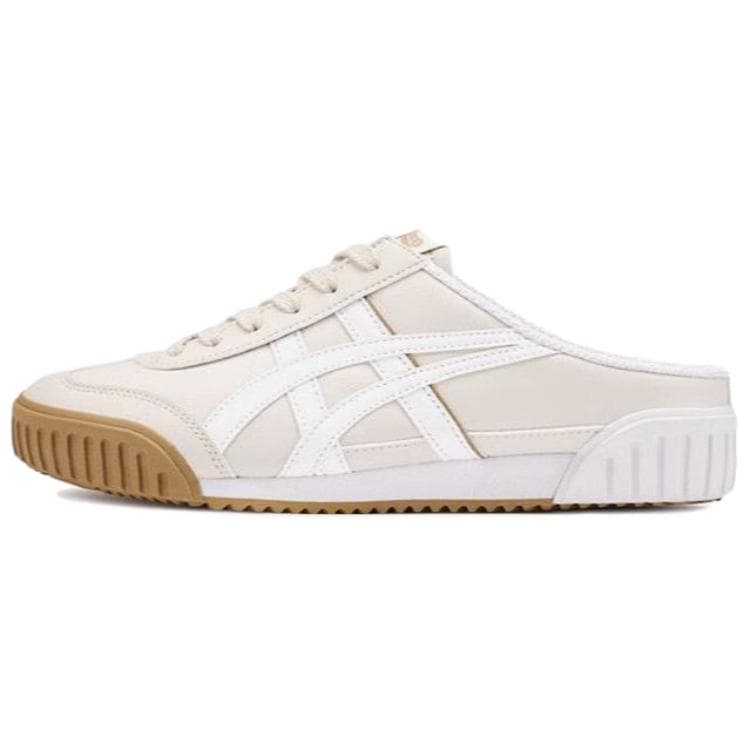 Onitsuka Tiger MACHUATION SABOT Slip-Resistant Breathable Low-Top Casual Shoes Unisex White