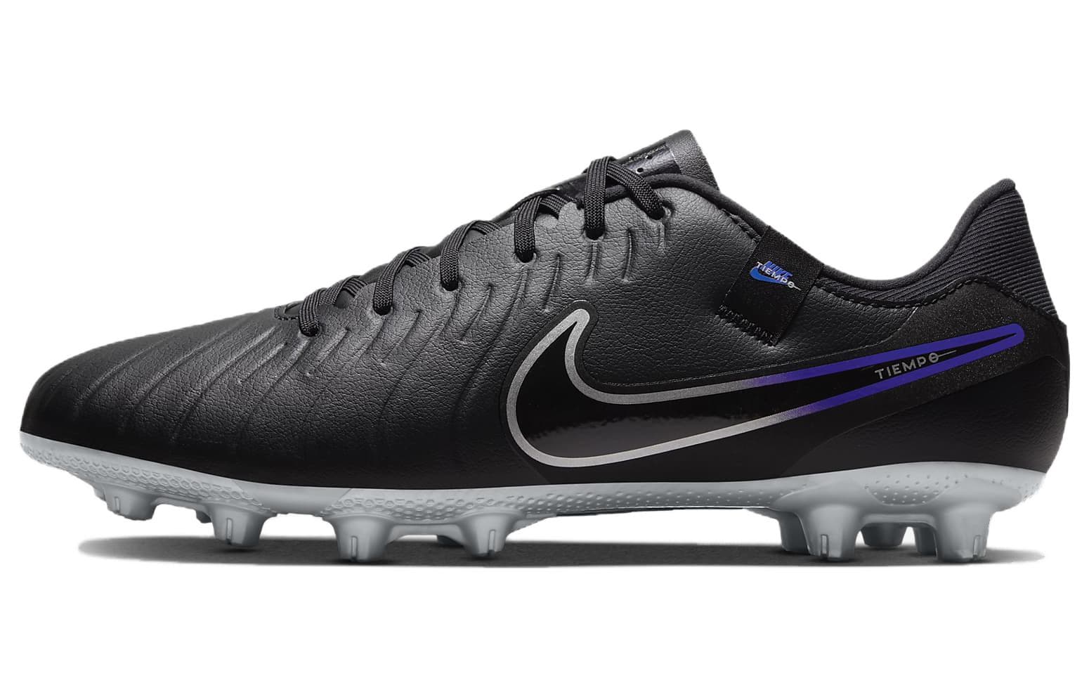 Nike Tiempo Legend 10 Academy Hg Spikes 'Black Hyper Royal Chrome'