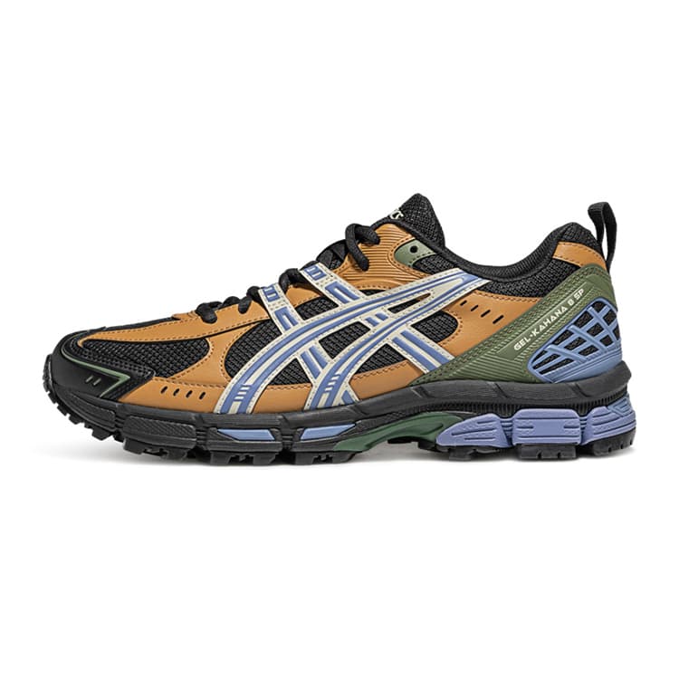 ASICS Gel-Kahana 8 SP Versatile Cushion Breathable Responsive Low-Top Trail Running Shoes Men's Black Brown