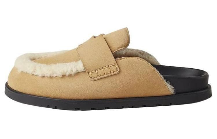 HERMES Go Wrap-toe Slippers Men's Brown