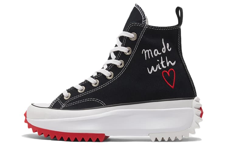 Converse Run Star Hike Hi Valentine's Day Made With Love 2021