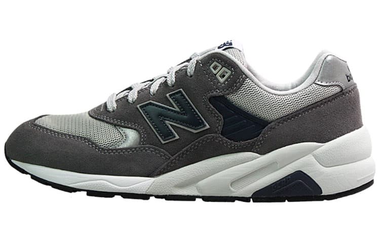 New Balance 580 Lightweight Casual Shoes/Sneakers D Wide Cement Gray