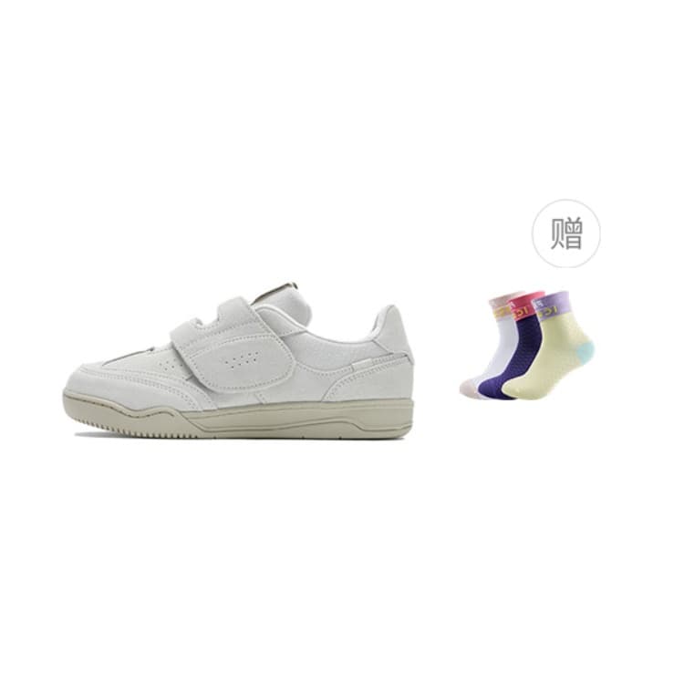 FILA Slantshot 98/23 VC Slip-On Shoes FASHION Retro Simple Solid Color Fashion Versatile Comfort Thin Sole Low-Top Sneakers Women's Tofu White