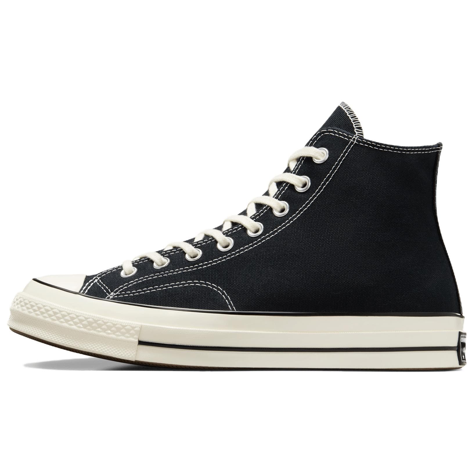Converse Chuck 70 Canvas Wide Comfort Versatile Wear-Resistant High-Top Canvas Shoes Unisex Black