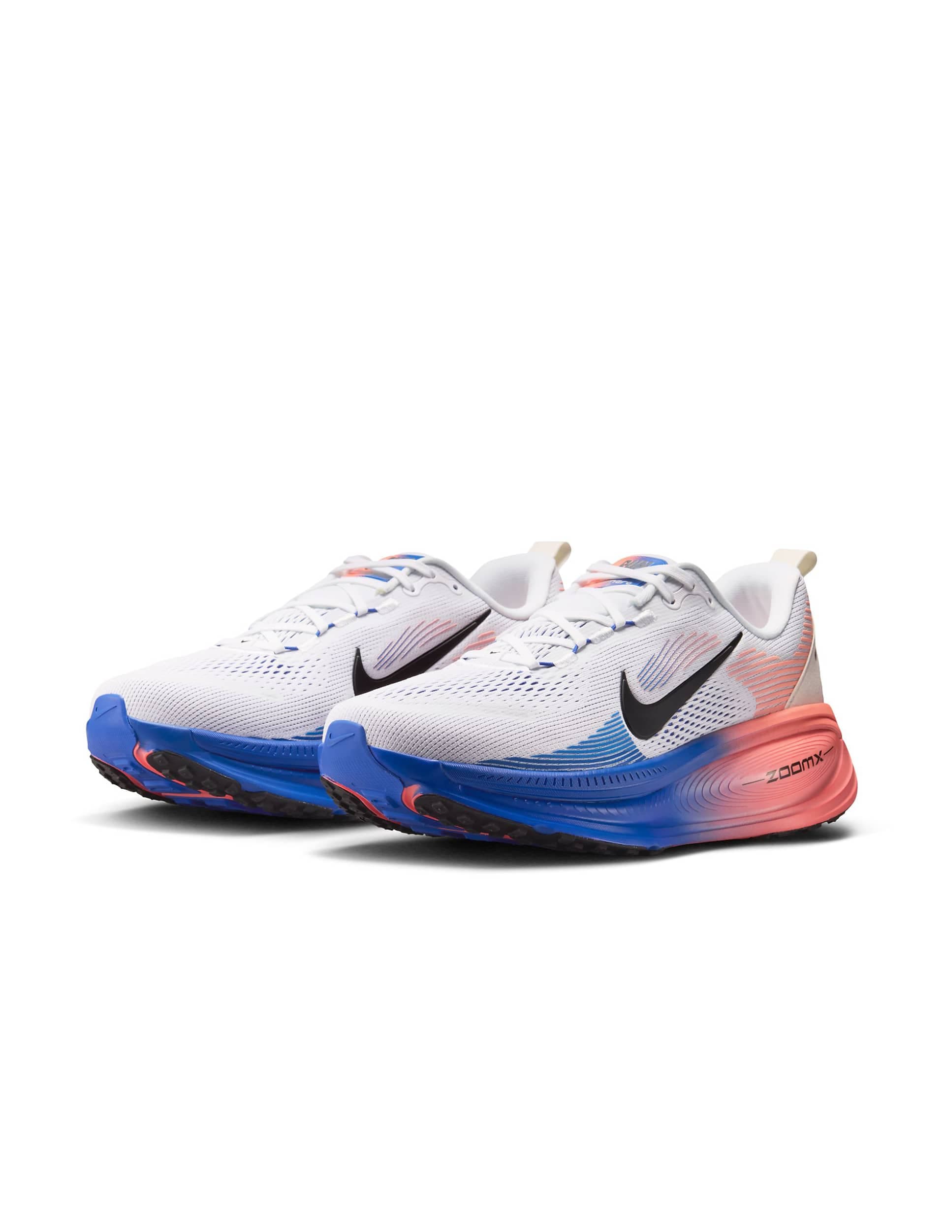 Nike Running Vomero 18 sneakers in blue and pink