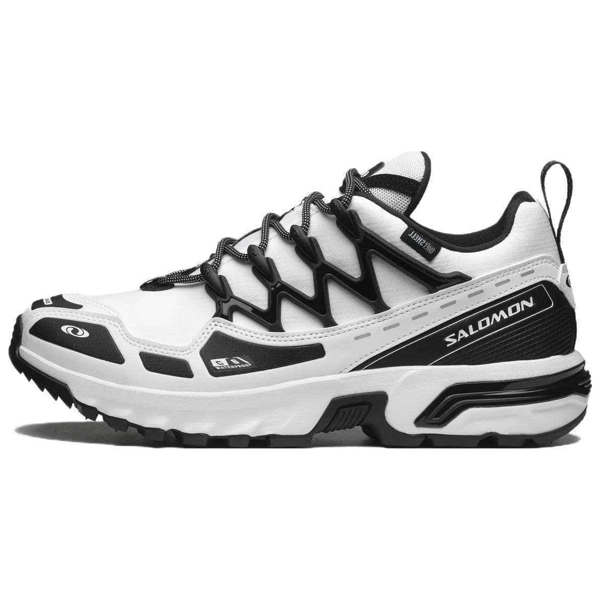 SALOMON ACS + CSWP Anti-Slip And Wear-Resistant Lightweight Low-Top Running Shoes Unisex White