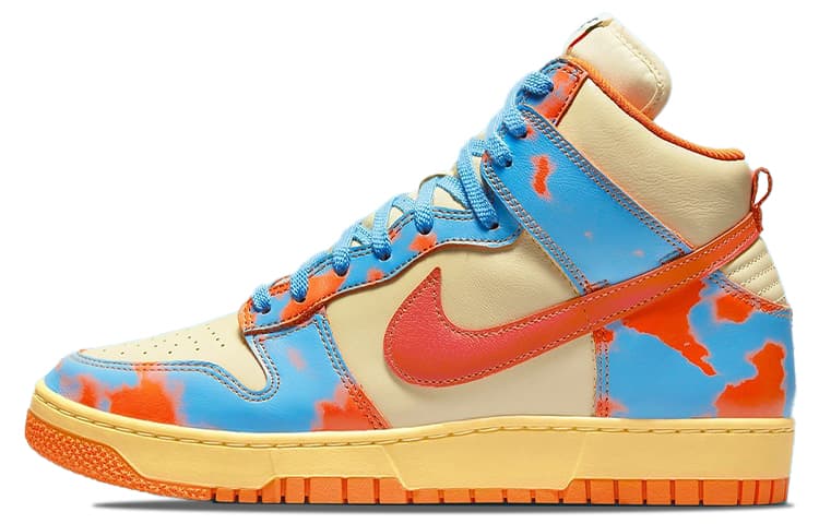 Nike Dunk High 1985 Sp Orange Acid Wash