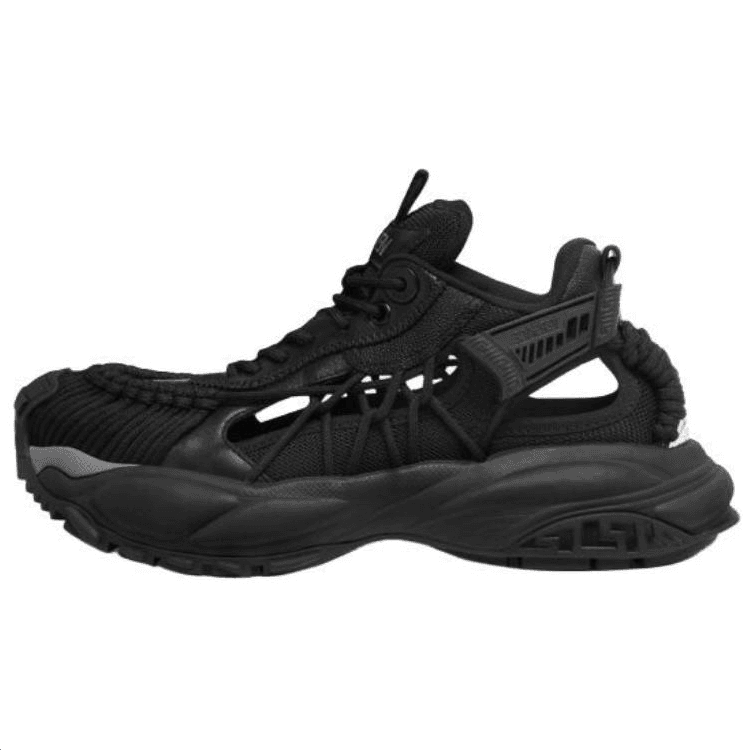 VERSACE Mercury Low Top Casual Shoes Women's Black