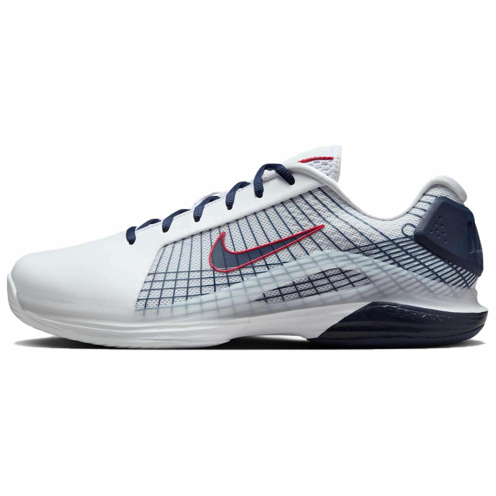 Nike Anti Slip Wear Resistant Low Top Tennis Shoes Unisex White