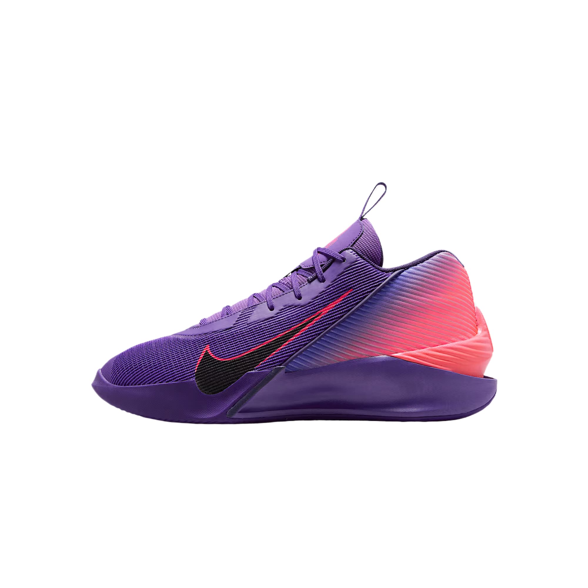 Nike G.T. Jump Academy EP Comfortable Fashion Trendy Wear-Resistant Breathable Mid-Top Basketball Shoes Unisex Purple