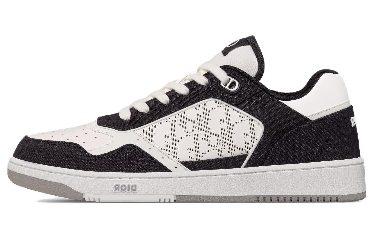 DIOR B27 Low White Black Denim