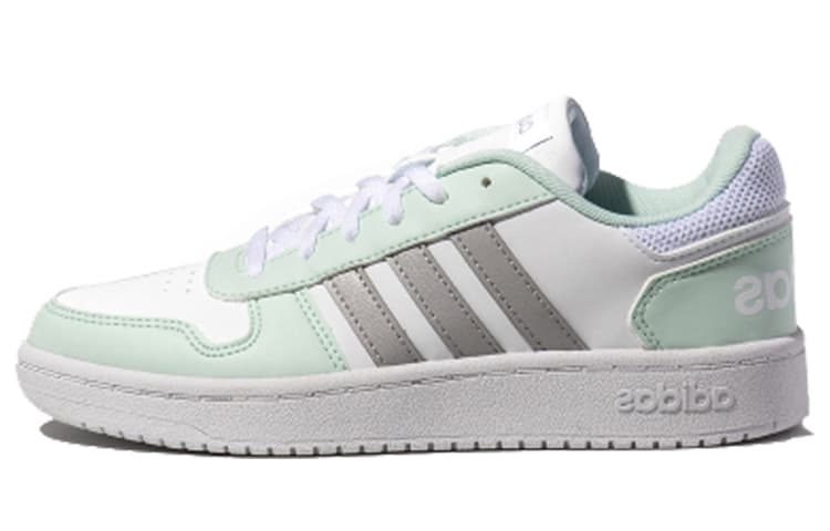 Adidas Neo Hoops 2.0 'White Grey Green' Women's