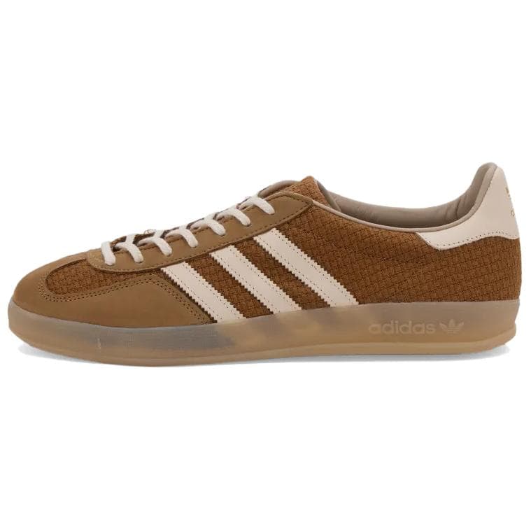 adidas originals GAZELLE INDOOR Versatile Comfortable Wear-Resistant Low-Top Skate Shoes Men's Brown