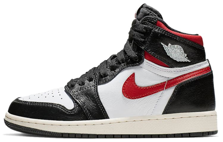 Jordan 1 Retro High Black Gym Red GS
