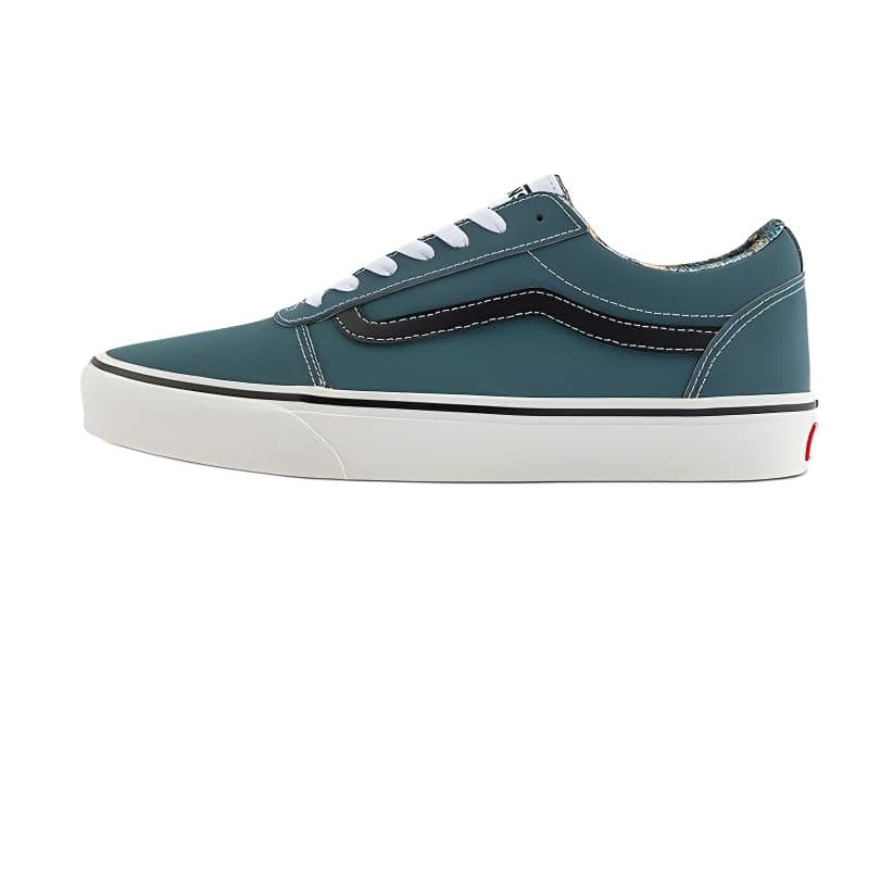 Vans Ward Anti-Slip Wear-Resistant Low-Top Skateboard Shoes Men's Blue