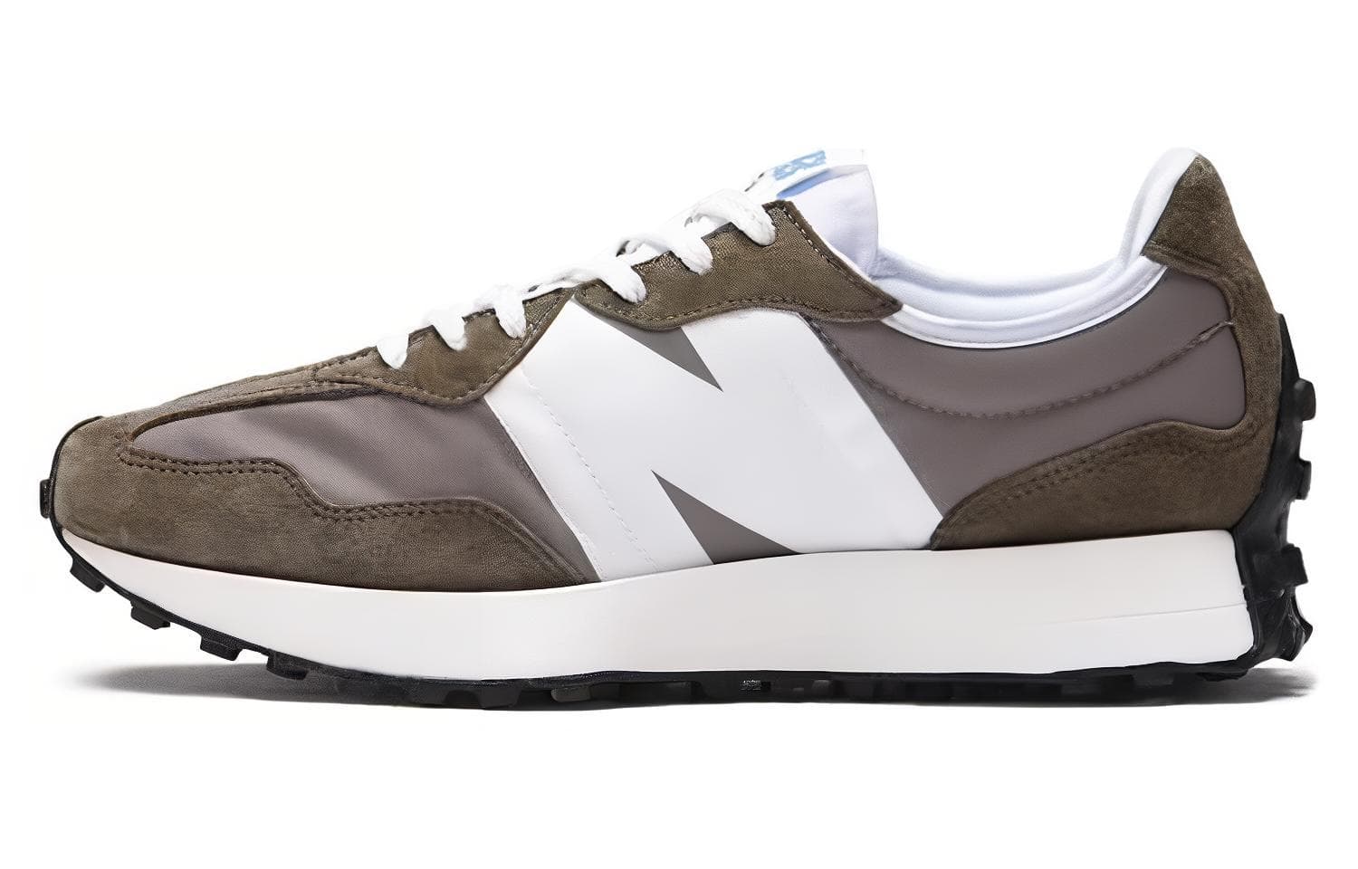 New Balance 327 Khaki White