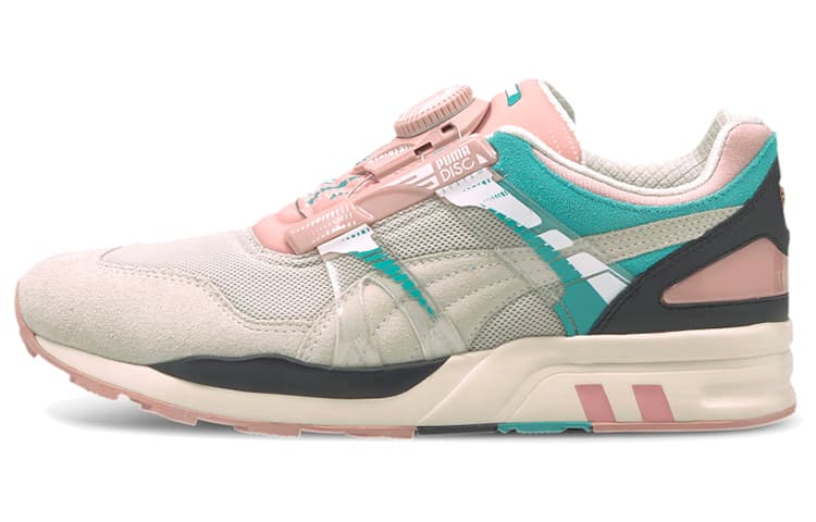 PUMA Xs 7000 Disc Story Low Khaki/Pink/Green Women's