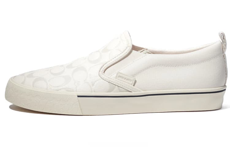 COACH Men's Casual Shoes Men Low-Top White