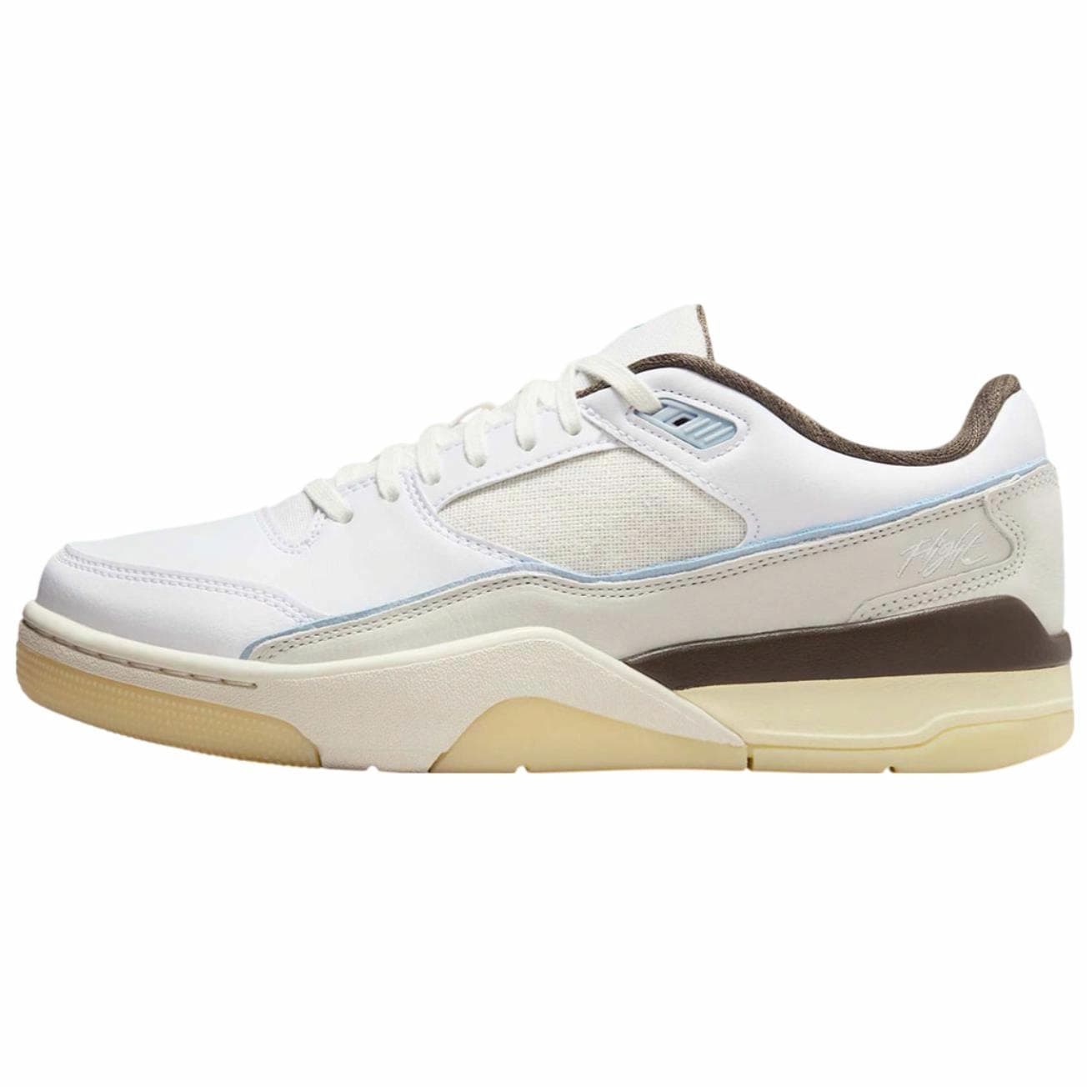 Jordan FLIGHT COURT Retro Basketball Shoes Men's Cream White