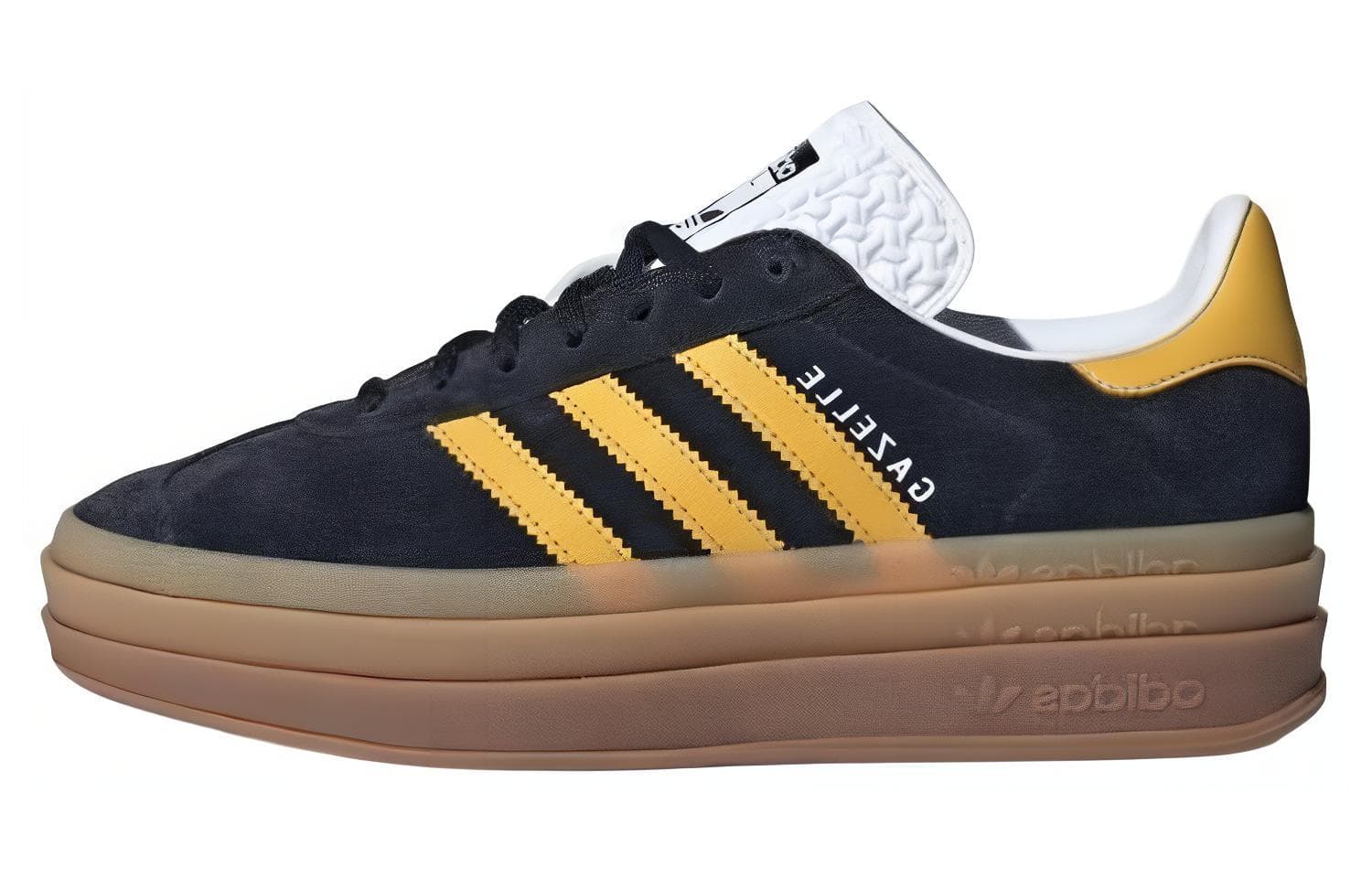 Adidas Gazelle Bold Black Bold Gold Women's