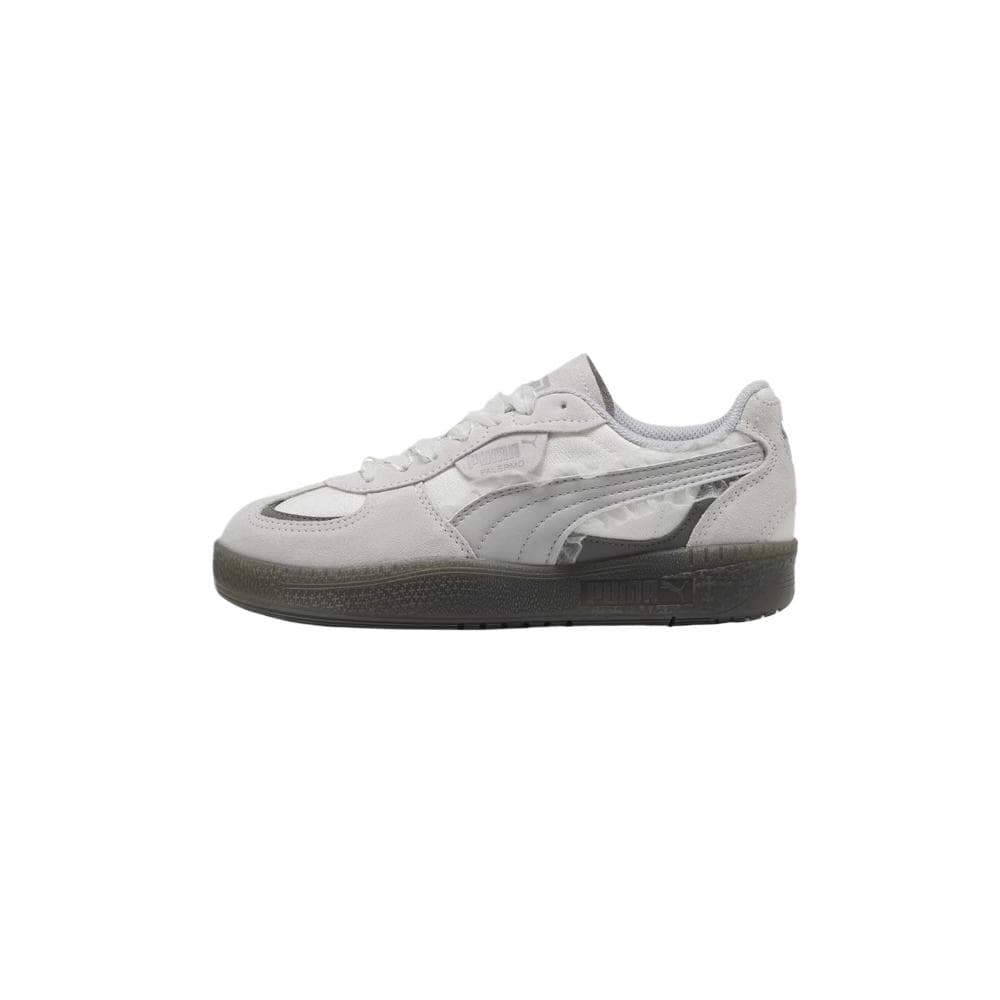 PUMA Skateboard Shoes Women's High-Top Gray, White
