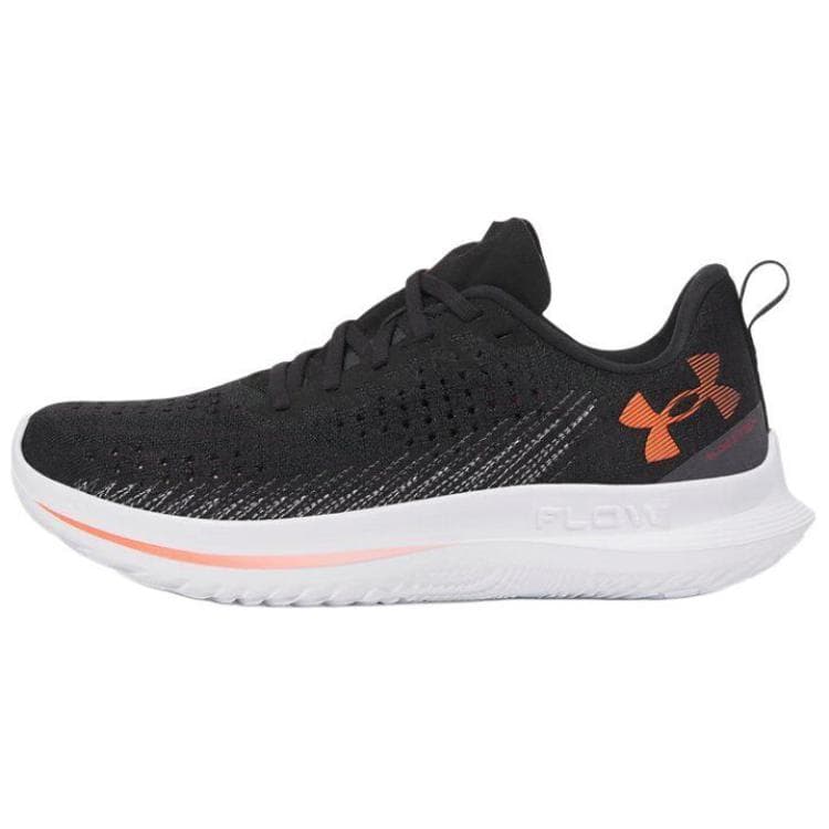 Under Armour Velociti 4 Abrasion Resistant Low Top Racing Running Shoes Men's Black