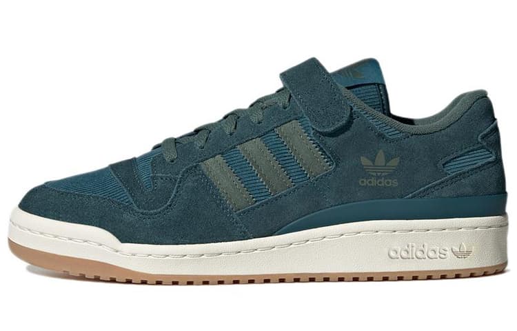 Adidas Originals Originals Forum 84 Low Corduroy Forest 'Blue Green'