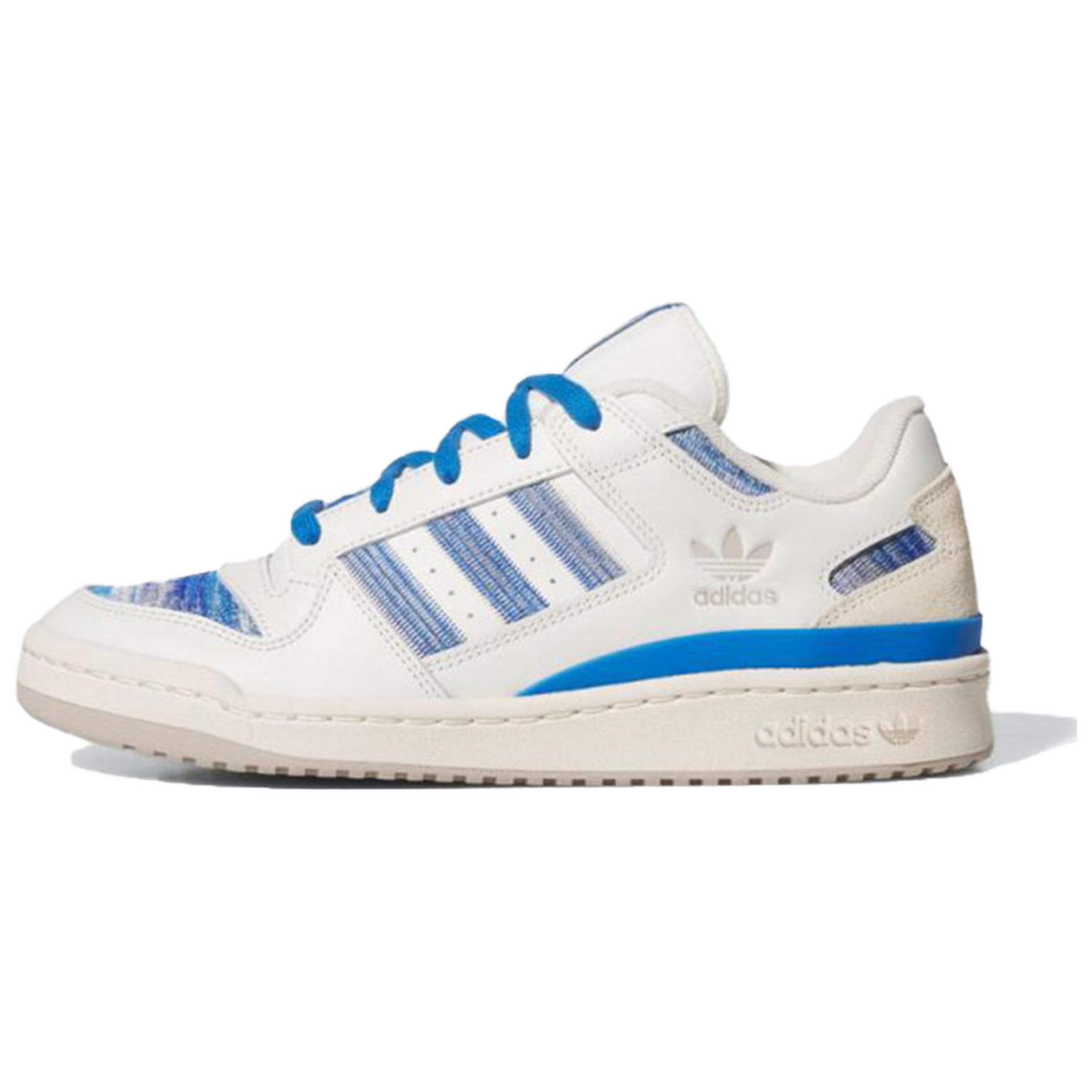 adidas originals FORUM CL Fashion Comfortable Wear-Resistant Low-Top Skate Shoes Unisex Blue White