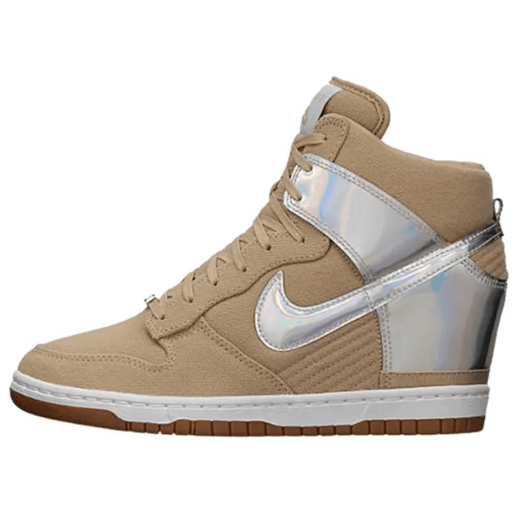 Nike Dunk Sky Hi City FW QS Comfortable High-Top Skate Shoes Women's Brown