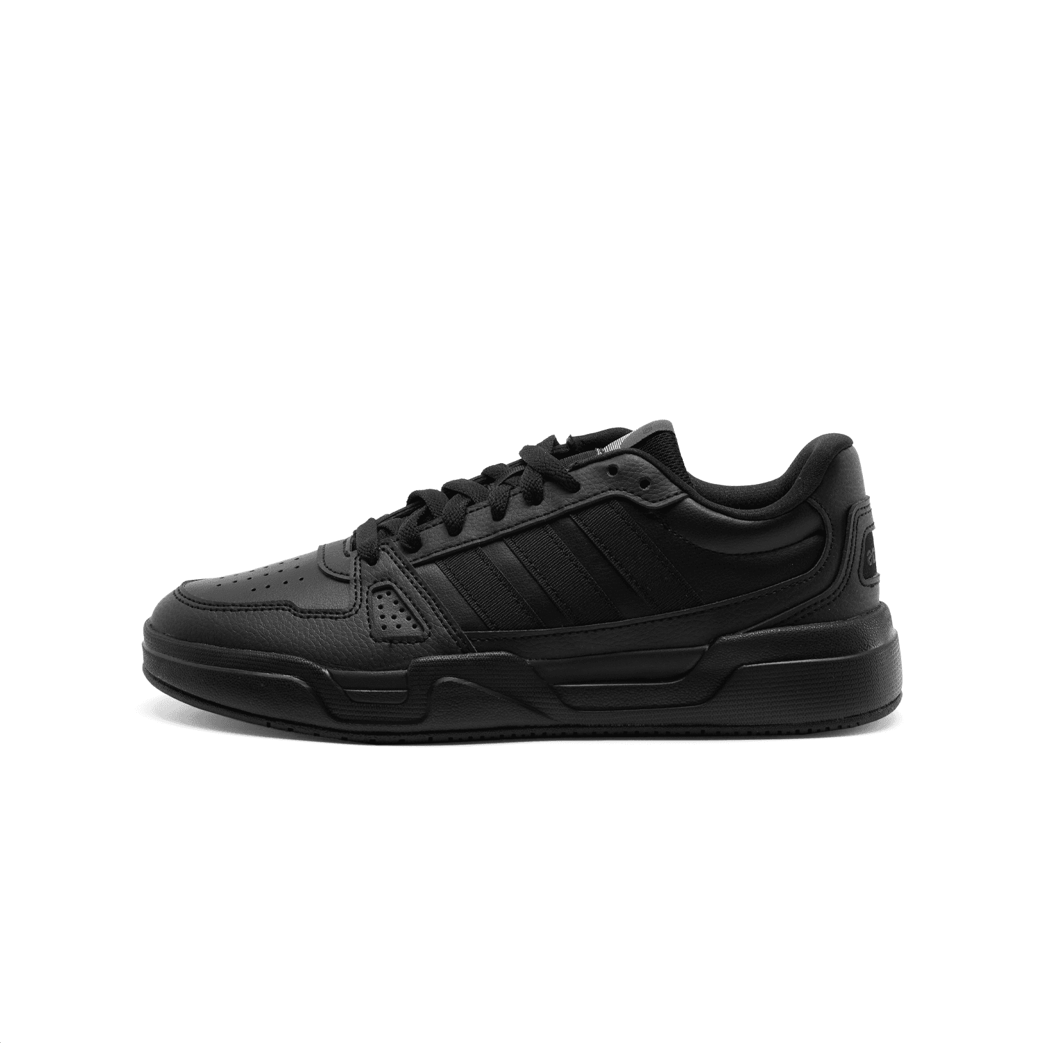 Adidas LITE BALLER Anti Slip Wear Resistant Low Top Skateboard Shoes Unisex Black