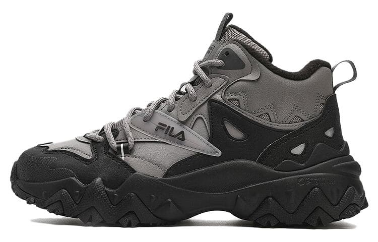 FILA Disruptor Mid High Top Shoes 'Black Sky Grey' Women's