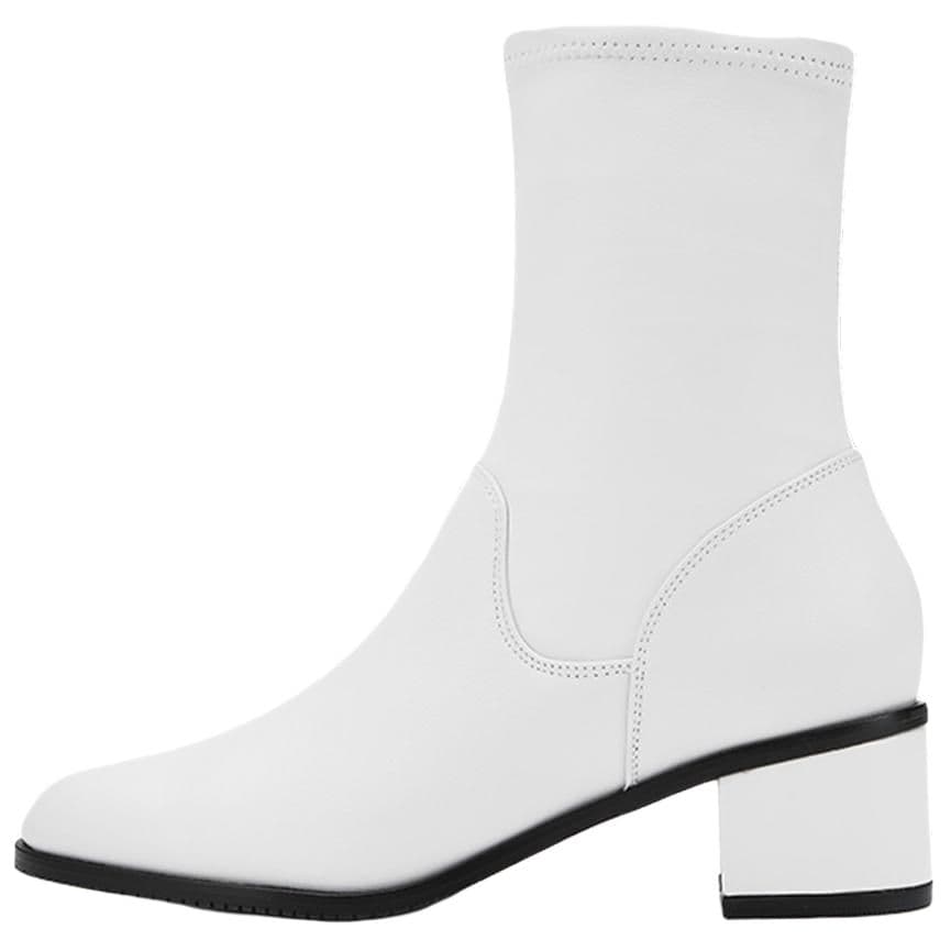 Clarks Ankle Boots 5cm Women's White