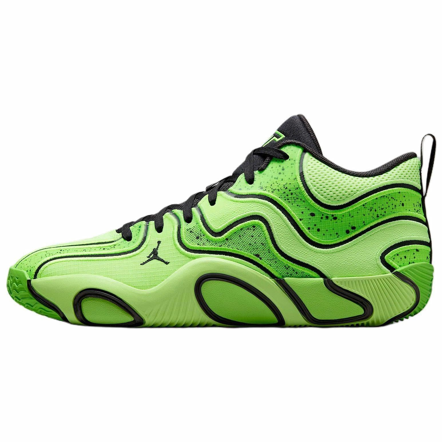Jordan Tatum 3 Support Lightweight Mid-Top Basketball Shoes Men's Ghostly Green