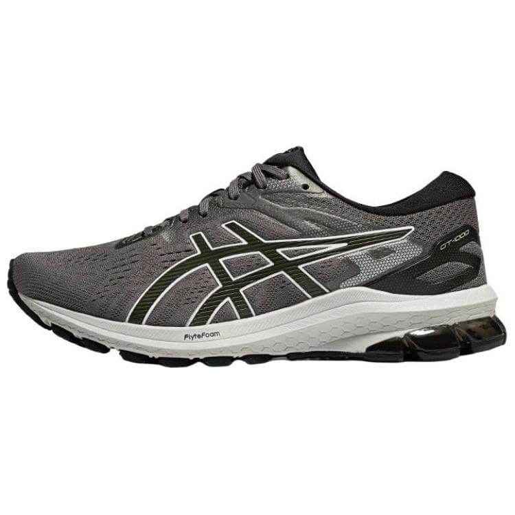 Asics GT-1000 10 Comfortable Versatile Low-Top Casual Running Shoes Men's Dark Grey