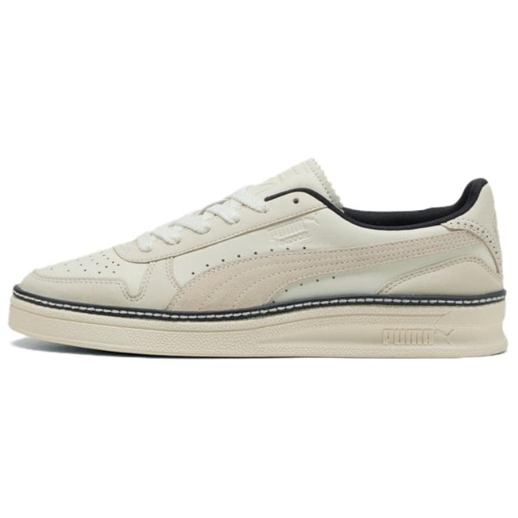 PUMA INDOOR REGAL GRACE Comfortable Versatile Low-Top Skate Shoes Unisex Beige