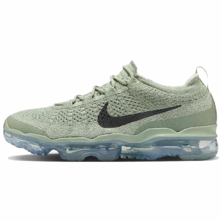 Nike VaporMax 2023 Casual Shoes Men Low-Top Green Gray