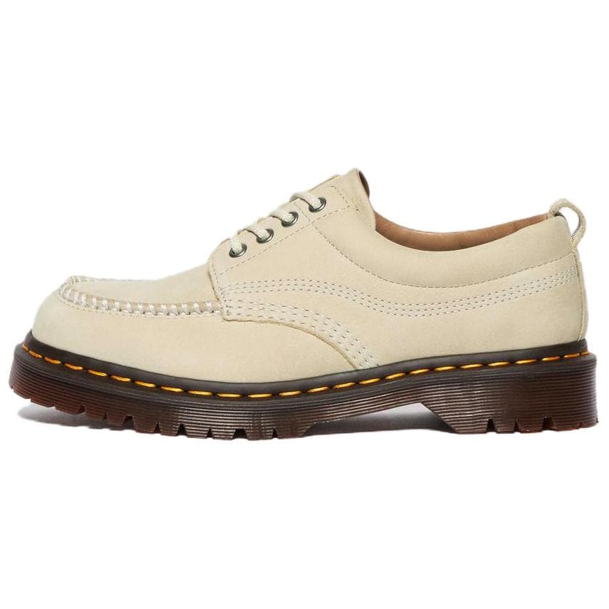 Dr. Martens Lowell Leather Comfortable Versatile Low-Top Casual Shoes Unisex Camel