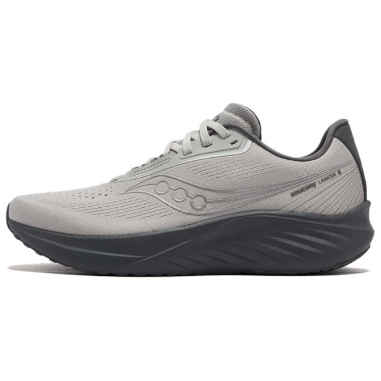 Saucony LANCER 4 Training Comfort Racing Running Shoes Men's Light Gray