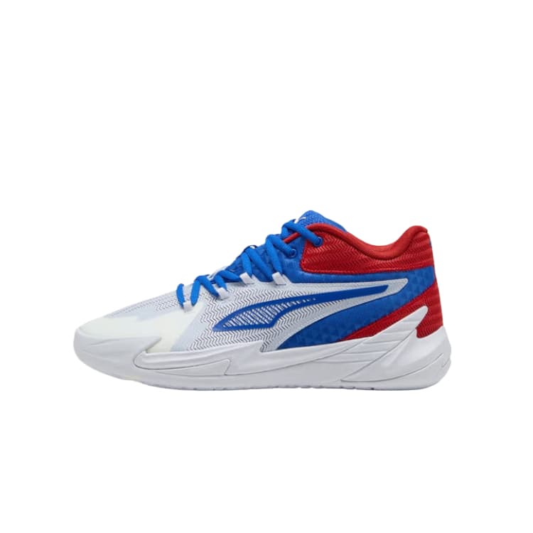 PUMA Dagger Versatile Trendy Fashion Casual Fabric Low-Top Basketball Shoes Unisex White