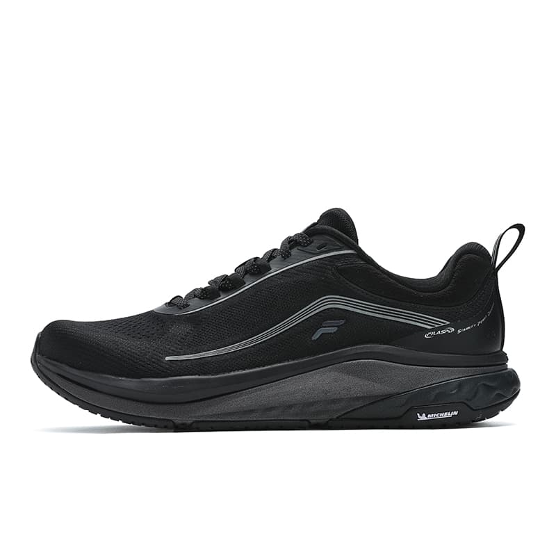 FILA SPD PANTHER 2 Low-Top Casual Running Shoes Men's Black