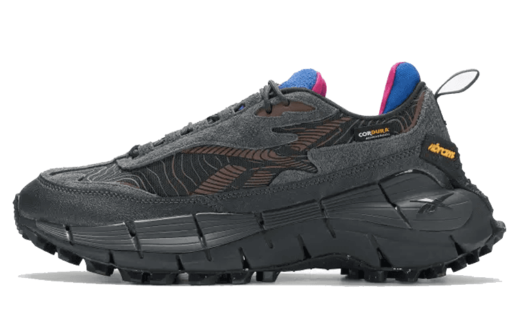 Zig Kinetica 2.5 Edge Reebok 'Pure Grey Collegiate Brown'