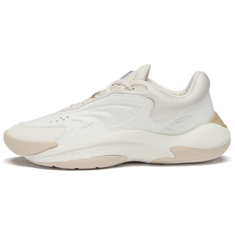 LACOSTE Low-Top Casual Shoes Men's Beige